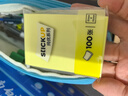 得力（deli）100张便利贴76*51mm备忘便签纸优事贴 记事贴自粘留言本笔记本本子（黄）9075 实拍图