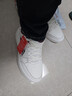 李宁板鞋男鞋2025新款秋冬经典百搭男士运动休闲增高潮流小白鞋子男款 云雾白/醇酒红（元宝） 41 实拍图