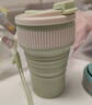 树可轻行硅胶可折叠水杯旅行刷牙咖啡杯食品级耐高温便携式小漱口杯子 实拍图