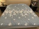 水星家纺四件套床上纯棉100%全棉透气床笠被套双人1.8米x2米床花西雅家居馆 实拍图