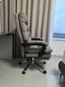 顾全C533家用老板椅舒适久坐办公椅电脑椅可躺工学椅子环保真皮座椅 浅咖 超纤皮（推荐) 实拍图