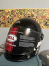 BELL复古头盔BULLITT布利特男女赛车骑行碳纤维安全四季摩托机车全盔 [普版]糖果银黑 L码 实拍图