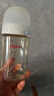 贝亲（Pigeon）玻璃奶瓶宽口径防胀气240ml M号奶嘴 3月+ AA187  实拍图