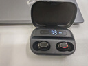 琴音（QY）【柏林之声】真无线蓝牙耳机降噪运动迷你豆式隐形音乐跑步游戏双耳入耳式适用于oppo小米vivo苹果 尊享黑(原声音效+蓝牙5.3双芯+超长续航) 苹果安卓小米vivooppo通用 实拍图