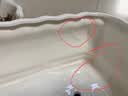 裕轩堂纯白色新款陶瓷花盆室内简约个性带托盘绿萝吊兰蝴蝶兰多肉盆桌面 88003白 中号口径约14厘米 实拍图