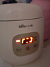 小熊（Bear）电饭锅1-2人 小电饭煲 可预约多功能宿舍煮饭煮粥不粘内胆小型迷你饭锅1.2L DFB-H12E6 实拍图