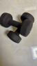 Keep哑铃彩色浸塑环保男女1-10kg家用健身器材全身塑形墨灰色5kg*2 实拍图