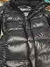 京东京造黑金鹅绒服羽绒服男女同款长款冬季情侣加厚外套男装衣服新年黑L 实拍图
