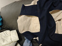 京东京造男士无痕保暖背心羊毛醋酸7A抗菌打底秋冬防寒无袖坎肩 藏青 L 实拍图