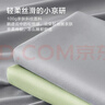 京东京造小京研枕套 A类一等品 100g轻柔丝滑枕头套 48x74cm 一对装 瓦灰 实拍图