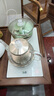 立客全自动上水电热水壶茶盘功夫茶烧水壶煮茶烧水一体机茶具调温烧水器茶台保温壶茶壶电茶炉泡茶套装 1L LK-SHC26底部上水+玻璃壶套装+蓝光灯 实拍图