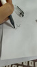 百乐（PILOT）【热门商品】P500考试笔20周年限定中性走珠笔办公用品签字学生CA.BL-P50MW20A-B-S3 0.5白/黑 3支 实拍图