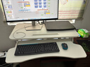 Brateck北弧升降桌电脑桌 站立办公工作升降台子 站立式电脑升降支架D450 实拍图