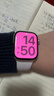 Apple/苹果 Watch Series 10 智能手表GPS款42毫米玫瑰金色铝金属表壳淡桃粉色运动型表带S/M MX1R3CH/B 实拍图