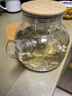 京东京造 凉水壶 高硼硅玻璃茶水分离冷水壶泡茶杯大容量1.2L 实拍图