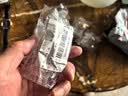 山河工品橱柜抽屉把手北欧鞋柜手柄衣柜门拉手 砂金9009-单孔【6个装】 实拍图