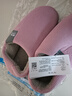 回力全包棉鞋男女士室内外穿冬季防滑棉拖鞋HLX0233粉色38-39码 实拍图