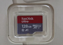 闪迪（SanDisk）128GB TF（MicroSD）内存卡 A1 U1 C10 至尊高速移动版存储卡 读速140MB/s 手机平板游戏机内存卡 实拍图