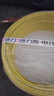 德力西（DELIXI）电线电缆ZC-BV1.5平方阻燃单芯单股家用铜芯电线100米黄色零线  实拍图