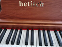 海蒂诗电钢琴便携式88键重锤初学者儿童电子钢琴成人专业电钢考级幼儿 B-101-配重力度-单踏-四色可选 实拍图