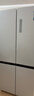 美的（Midea）508L十字门冰箱双系统双循环除菌净味大容量一级能效风冷无霜以旧换新白BCD-508WSPZM(E)国家补贴 实拍图