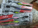 高露洁（Colgate）细毛护龈备长炭软毛成人牙刷12支家庭装款式颜色随机发货京东自营 实拍图