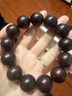 原木匠正宗小叶紫檀木手串男士高端佛珠手链女款108颗文玩手串爆满金星 满金星18mm*13颗[高级礼盒] 实拍图