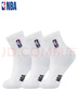 NBA袜子男士秋冬跑步运动袜吸汗无骨棉袜抗菌防臭消臭中筒篮球袜3双 实拍图