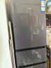 海尔冰箱218升三门玻璃门一级能效双变频中门独立变温黑金净化小型家用BCD-218WGHC3E9YS以旧换新 晒单实拍图