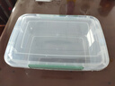 禧天龙塑料保鲜盒饭盒密封便当盒食品级零食水果干货储物盒4.8L 实拍图