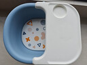 日康（rikang）宝宝餐椅 叫叫椅婴儿学坐椅多功能儿童吃饭餐桌 RK-X2009-1 蓝色 实拍图