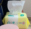 全棉时代【孙颖莎同款】婴儿棉柔巾100%纯棉干湿两用面巾洗脸巾100抽*18包 实拍图