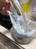 【全网爆款】倩术垃圾袋印花抽绳式蓝心兔卡通家用厨房用加厚加大 3卷【蓝色小兔垃圾袋】300只 实拍图