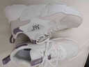 361°女鞋运动鞋女跑步鞋春夏季新款网面通勤百搭学生女士鞋子女款 羽毛白/莲子白-3 38 (脚长240mm)【官方正品】 实拍图