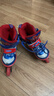 迪士尼（Disney）轮滑鞋儿童溜冰鞋男女童滑冰鞋初学可调直排蜘蛛侠旱冰鞋送礼物 实拍图