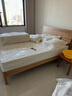 MUJI实木床 OA/WN 住宅家具简约 白橡木风格/黑胡桃风格 OA 双人 长212*宽154*高103.4cm 实拍图