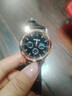 【网红爆款】商务腕表石英运动表休闲皮带男女手表 黑色 实拍图