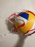 蜜乐糖排球5号PVC初中小学生中考训练比赛沙滩软排球标准机缝 实拍图