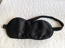 TA真丝眼罩桑蚕丝睡眠遮光透气男女士通用午睡觉舒适夏日冰凉感黑色 实拍图