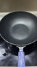 炊大皇炒锅不粘锅易洁少油烟平底炒菜锅煎锅30cm磁炉通用深蓝SL30CG 实拍图