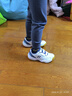 尤尼克斯YONEX羽毛球鞋yy基础款舒适亲子款青少年SHB101JRCR白/蓝33码 实拍图