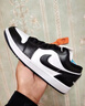 Jordan男女休闲鞋 AJ1熊猫 AJ 1情人节礼物运动鞋DC0774-101黑白44 实拍图