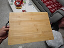 京东京造 菜板 砧案板切菜家用双面厨房竹板【天然楠竹】38*28*1.7cm 实拍图