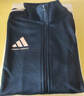 阿迪达斯（adidas）外套男女春季跑步运动立领拉链夹克外套运动服 黑/金 2XL 实拍图