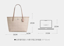 蔻驰（COACH）【品牌直供】女士CITY大号单肩托特包电脑包CV976新年情人节礼物 实拍图