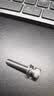 固万基（GUWANJI）六角头螺栓平垫弹垫螺母组合 304不锈钢外六角螺丝螺母套装 M6x18[20套/包] 实拍图