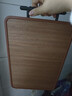菜板抗菌防霉家用乌檀木切菜板砧板双面案板厨房专用面板粘板占板 原木色 长方形 36*24*2.5cm 实拍图