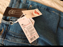 京东京造【已售30w件+】牛仔裤男四季舒适百搭男士休闲裤直筒裤子 中蓝 30 实拍图