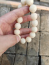 石玥珠宝15mm缅料白玉菩提根木手串把件文玩佛念珠转运手链男女士款礼物 实拍图