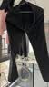 海派浩宇西裤男商务正装修身长裤子免烫抗皱中腰通勤工作裤男裤直筒裤 黑色西裤 【加绒】 34 实拍图